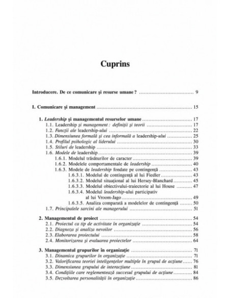 Comunicare și resurse umane