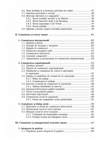 Comunicare și resurse umane