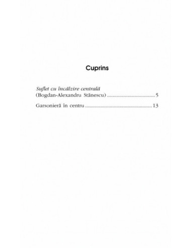 Garsonieră în centru