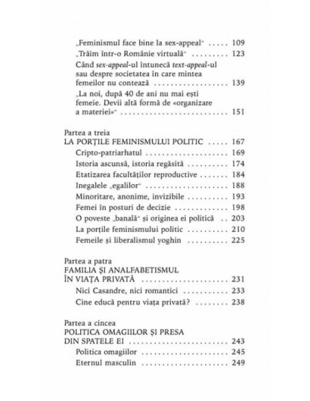 Neprețuitele femei. Publicistică feministă