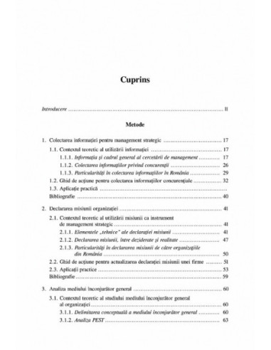 Practici de management strategic.... Practici de management strategic....