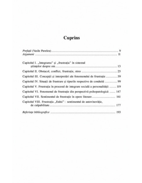 Psihologia frustrației (ediția a II-a, revăzută și adăugită)