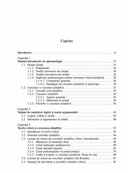 Metodologia cercetării clinice. Fundamente