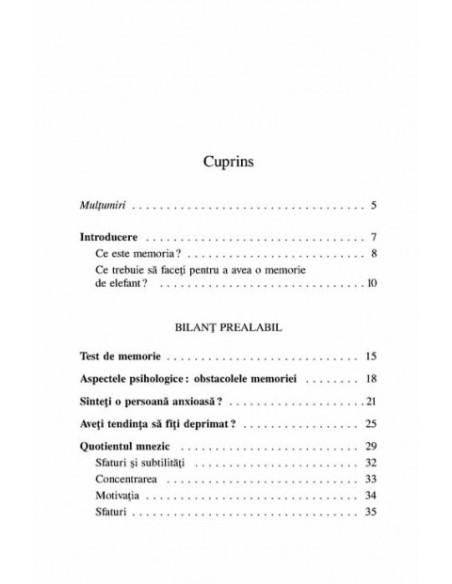 Teste şi exerciţii pentru dezvoltarea memoriei. Evaluarea cunoştinţelor, sfaturi şi soluţii
