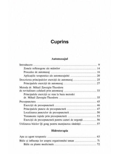 Automasajul, hidroterapia și zooterapia. Terapii alternative