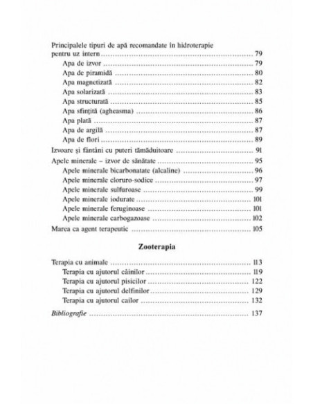 Automasajul, hidroterapia și zooterapia. Terapii alternative