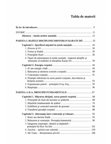 Curs practic de Karate Do. Shotokan