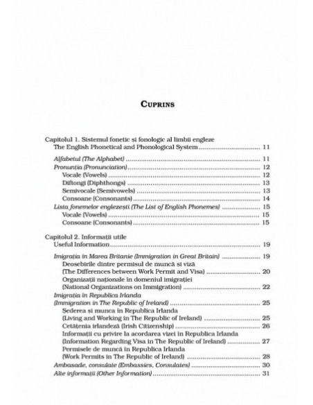 Engleza pentru Marea Britanie