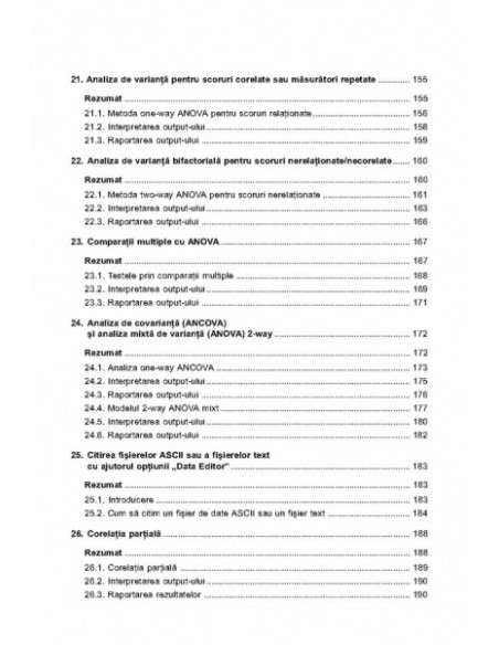 Introducere în SPSS pentru psihologie. Versiunile SPSS 10, 11, 12 si 13