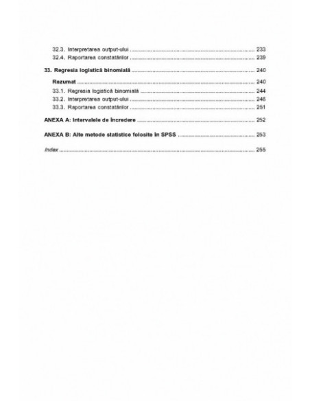 Introducere în SPSS pentru psihologie. Versiunile SPSS 10, 11, 12 si 13
