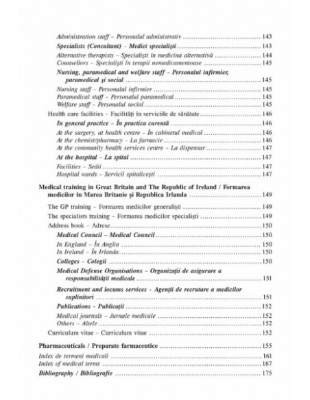 Limba engleză pentru medici și asistente