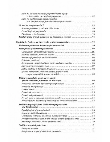Proiectul de intervenție în asistența socială. De la propunerea de finanțare la proiectele individualizate de intervenție