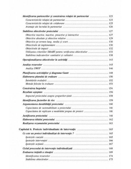 Proiectul de intervenție în asistența socială. De la propunerea de finanțare la proiectele individualizate de intervenție