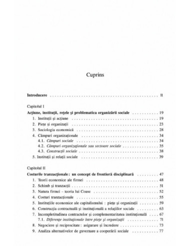 Organizare și cîmpuri... Organizare și cîmpuri...