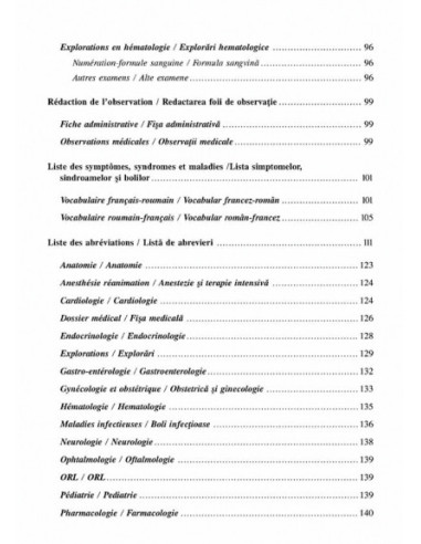 Limba franceză pentru medici și...