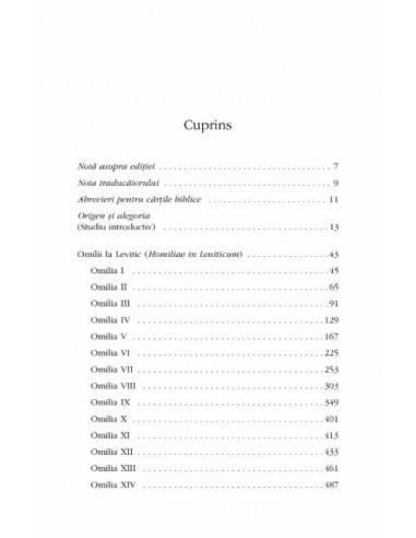 Omilii și adnotări la Levitic Omilii și adnotări la Levitic
