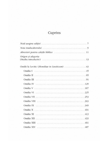 Omilii și adnotări la Levitic