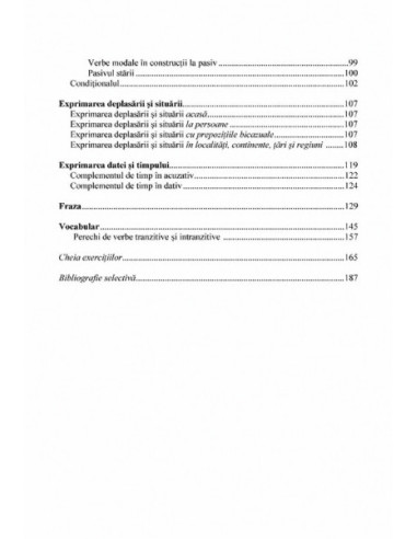 Limba germană. Exerciții de gramatică...