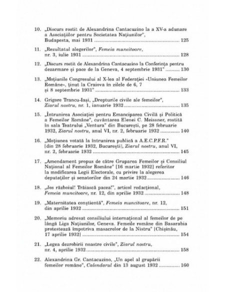 Din istoria feminismului românesc. Studiu și antologie de texte (1929-1948)