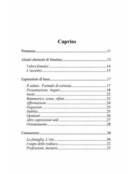 Ghid de conversație italian-român