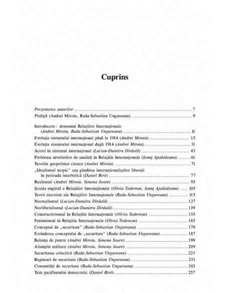 Manual de Relații Internaționale