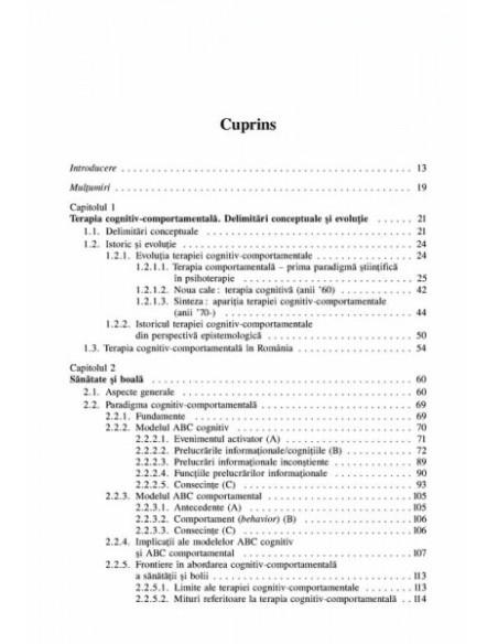 Tratat de psihoterapii cognitive şi comportamentale