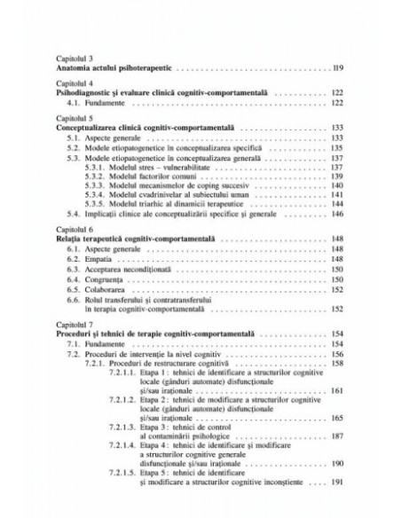 Tratat de psihoterapii cognitive şi comportamentale