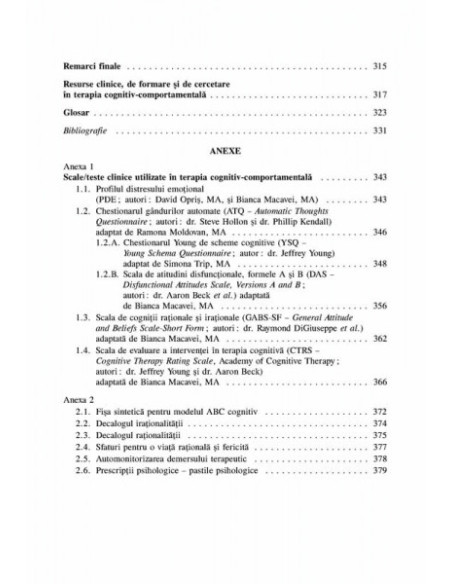 Tratat de psihoterapii cognitive şi comportamentale
