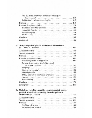 Terapii scurte de grup. Comportamente...