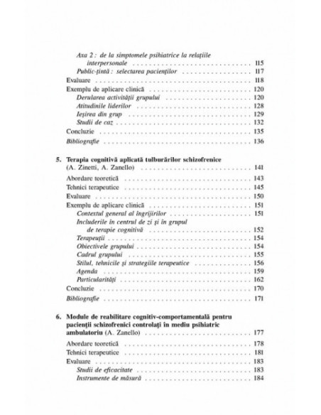 Terapii scurte de grup. Comportamente și ilustrări clinice