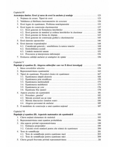 Ancheta sociologică și sondajul de...