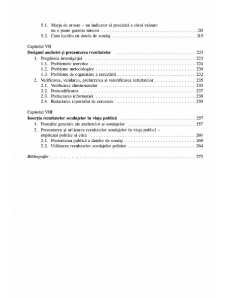 Ancheta sociologică și sondajul de opinie. Teorie și practică