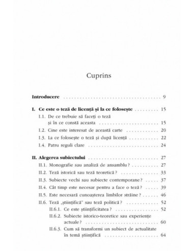 Cum se face o teză de licenţă Cum se face o teză de licenţă