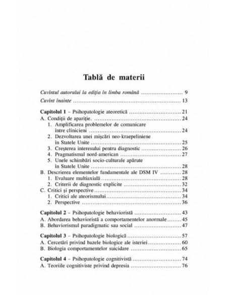 14 abordări în psihopatologie