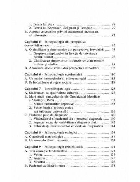 14 abordări în psihopatologie