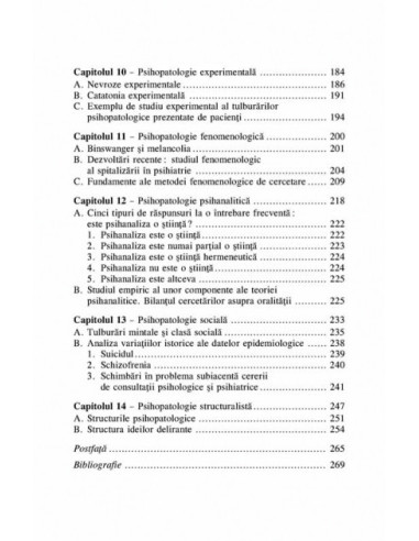 14 abordări în psihopatologie 14 abordări în psihopatologie