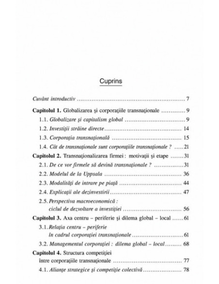 Corporațiile transnaționale și capitalismul global