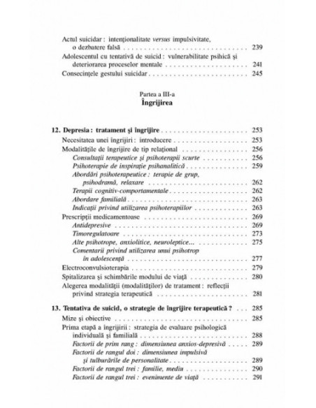 Depresie și tentative de suicid la adolescență