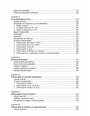 Tratat de psihanaliză și psihoterapie...