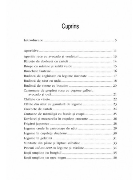 199 de rețete vegetariene