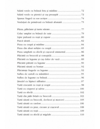 199 de rețete vegetariene