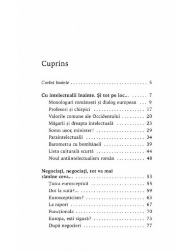 Europa dumitale. Dus-întors între... Europa dumitale. Dus-întors între...