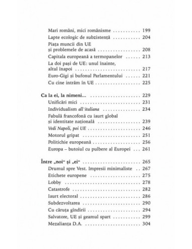 Europa dumitale. Dus-întors între... Europa dumitale. Dus-întors între...