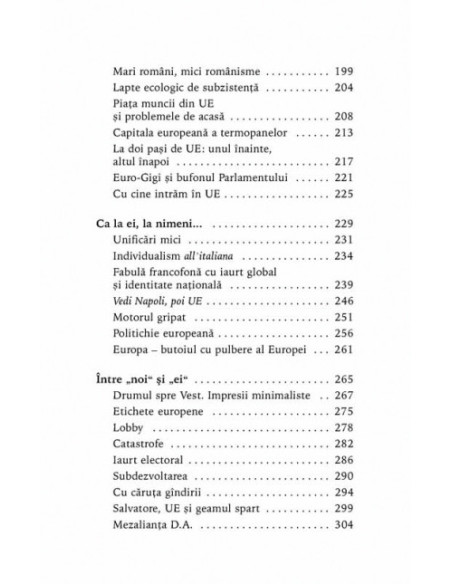 Europa dumitale. Dus-întors între „noi” și „ei”