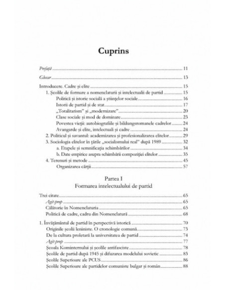 Intelectualii în cîmpul puterii. Morfologii şi traiectorii sociale