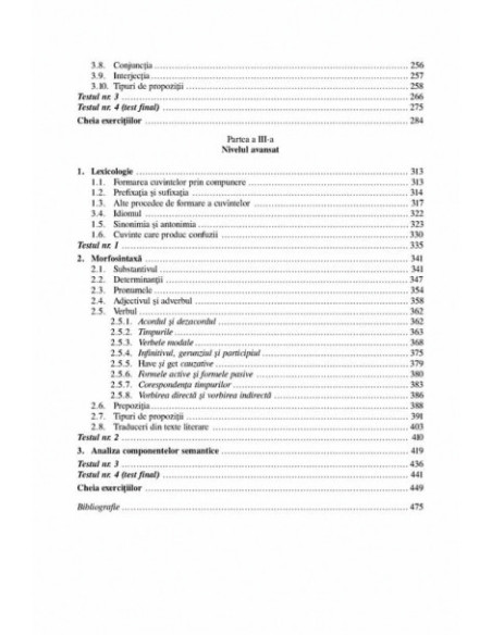 Exerciții și teste de limba engleză pentru competență și performanță. Nivelurile începător-mediu-avansat