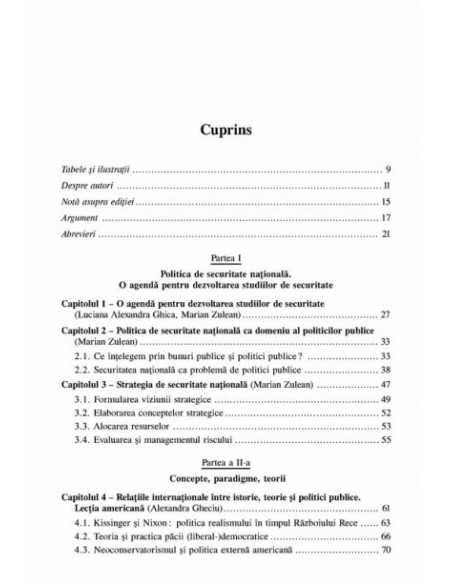 Politica de securitate naţională