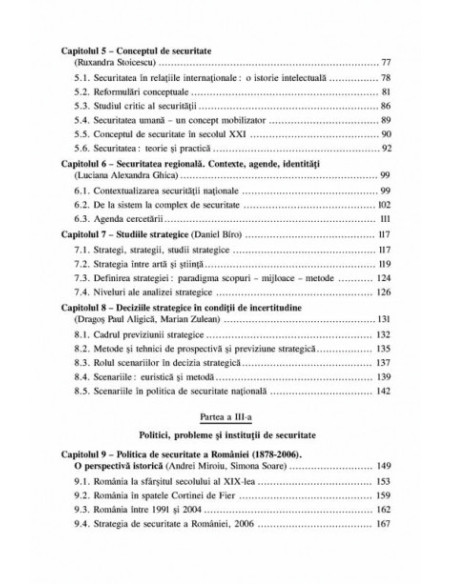 Politica de securitate națională. Concepte, instituții, procese