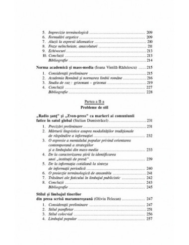 Stil și limbaj în mass-media din România