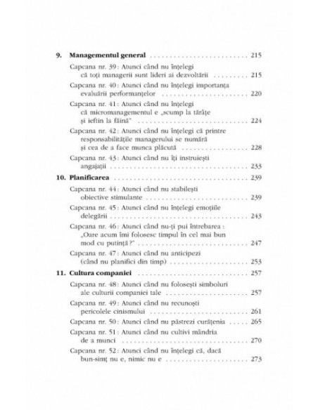Capcanele managementului